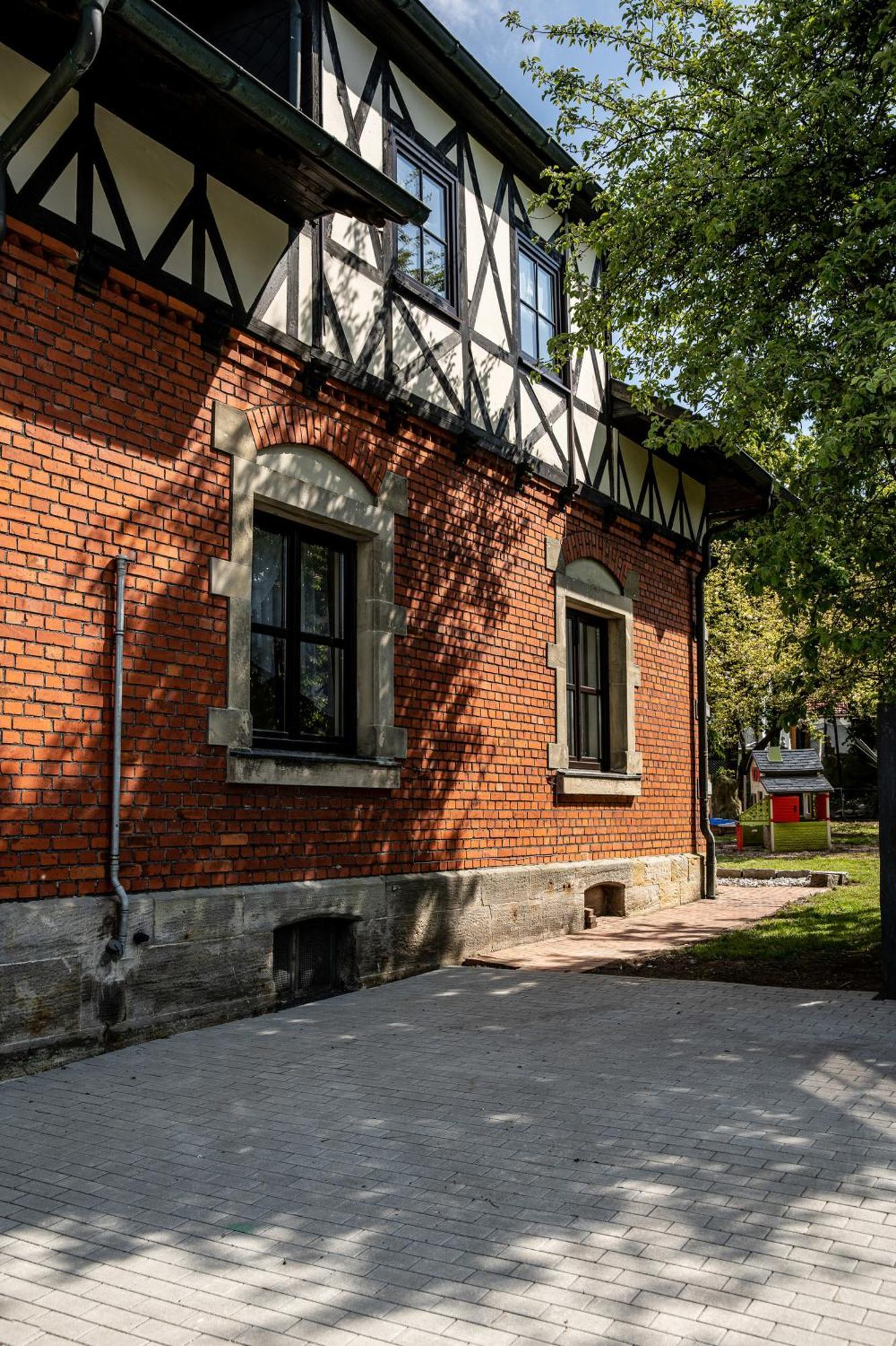 Apartmán Alte Schule Spittelstein 1Og Links Rödental Exteriér fotografie